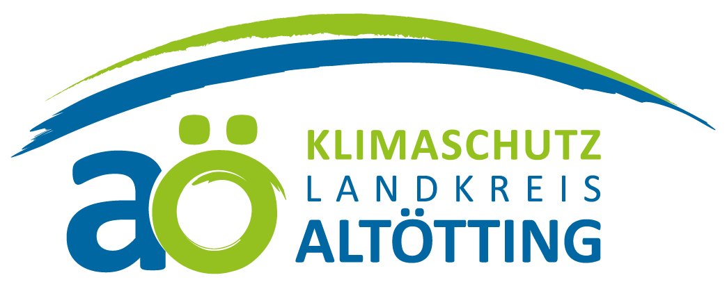 Logo Klimaschutz Landkreis Altötting Klimaschutz Logo des Landkreises Altötting
