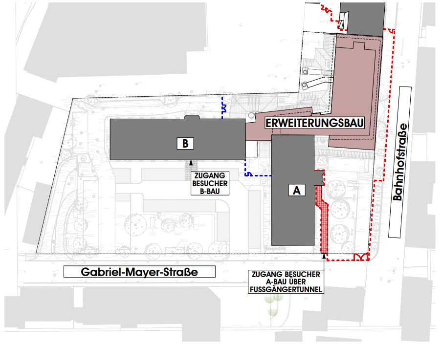 Erweiterungsbau am Landratsamt Altötting