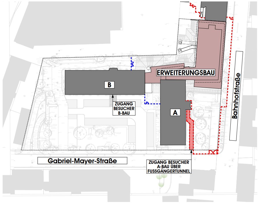 Erweiterungsbau am Landratsamt Altötting