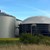Gehrungstanks einer Biogasanlage