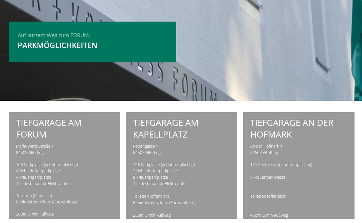 Parkmöglichkeiten.png Leider haben wir keinen Alternativtext zu diesem Bild, aber wir arbeiten daran.