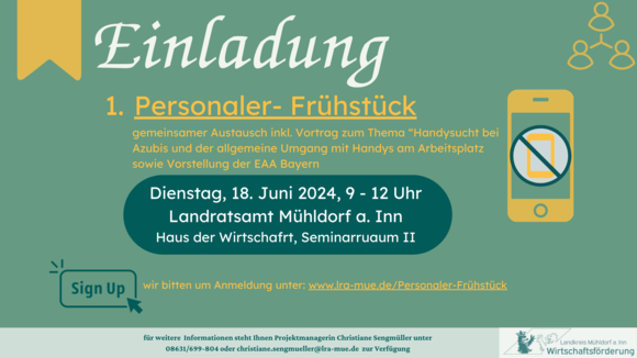 Erstes Personaler-Frühstück