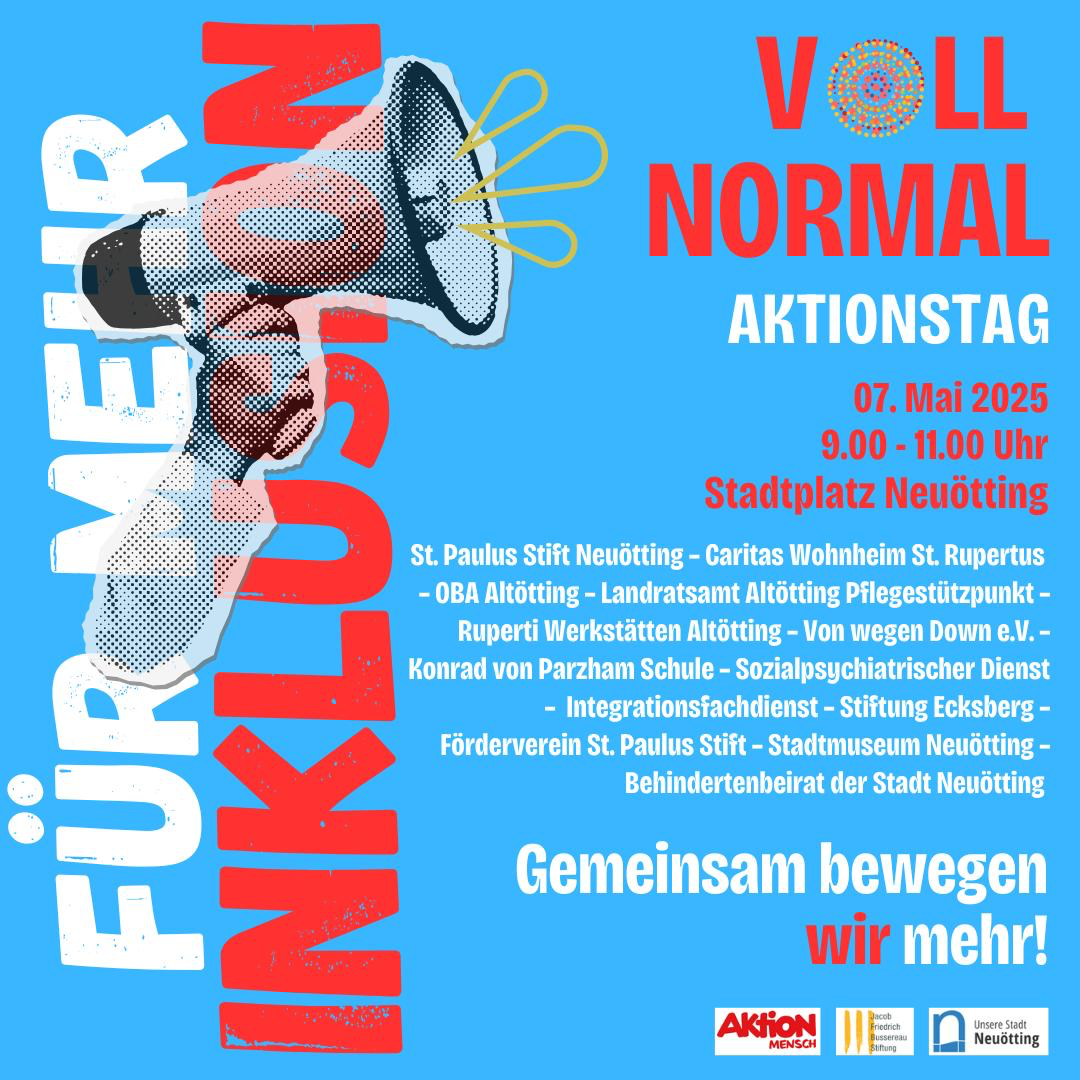 Aktionstag Inklusion am Stadtplatz Neuötting