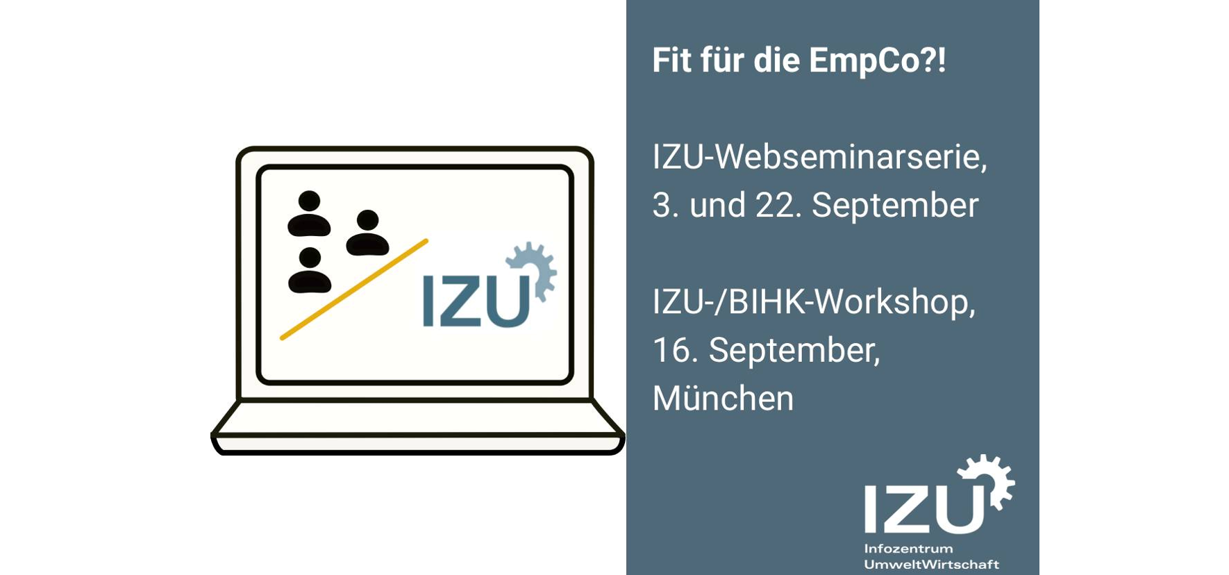 Für Unternehmen! Fit für die EmpCo? 